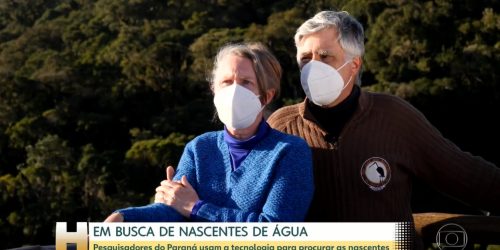 “Jornal Hoje” entrevista proprietários do Observatório Ornitológico em reportagem sobre nascentes