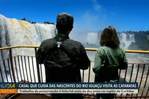 Telejornal reporta conexão entre as nascentes e as Cataratas do Iguaçu
