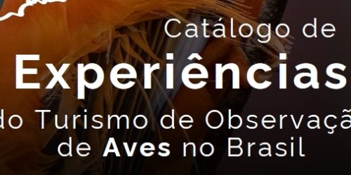 Observatório Ornitológico é uma das experiências do Turismo de Observação de Aves no Brasil, divulgadas em publicação do Ministério do Turismo